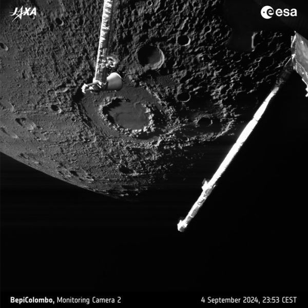 Миссия BepiColombo совершила сближение с Меркурием: лучшие фотографии и проблемы